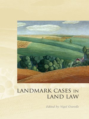 cover image of Landmark Cases in Land Law